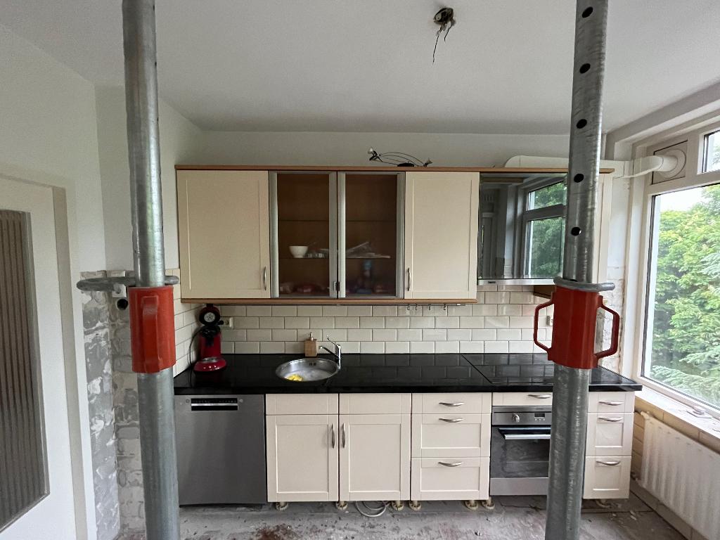 Keuken, Ophalen, Gebruikt, Graniet of Steen, Enkelwandige keuken