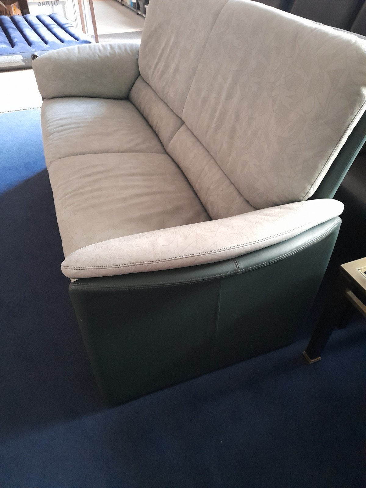 Leolux bank., Ophalen, Gebruikt, 150 tot 200 cm, Tweepersoons