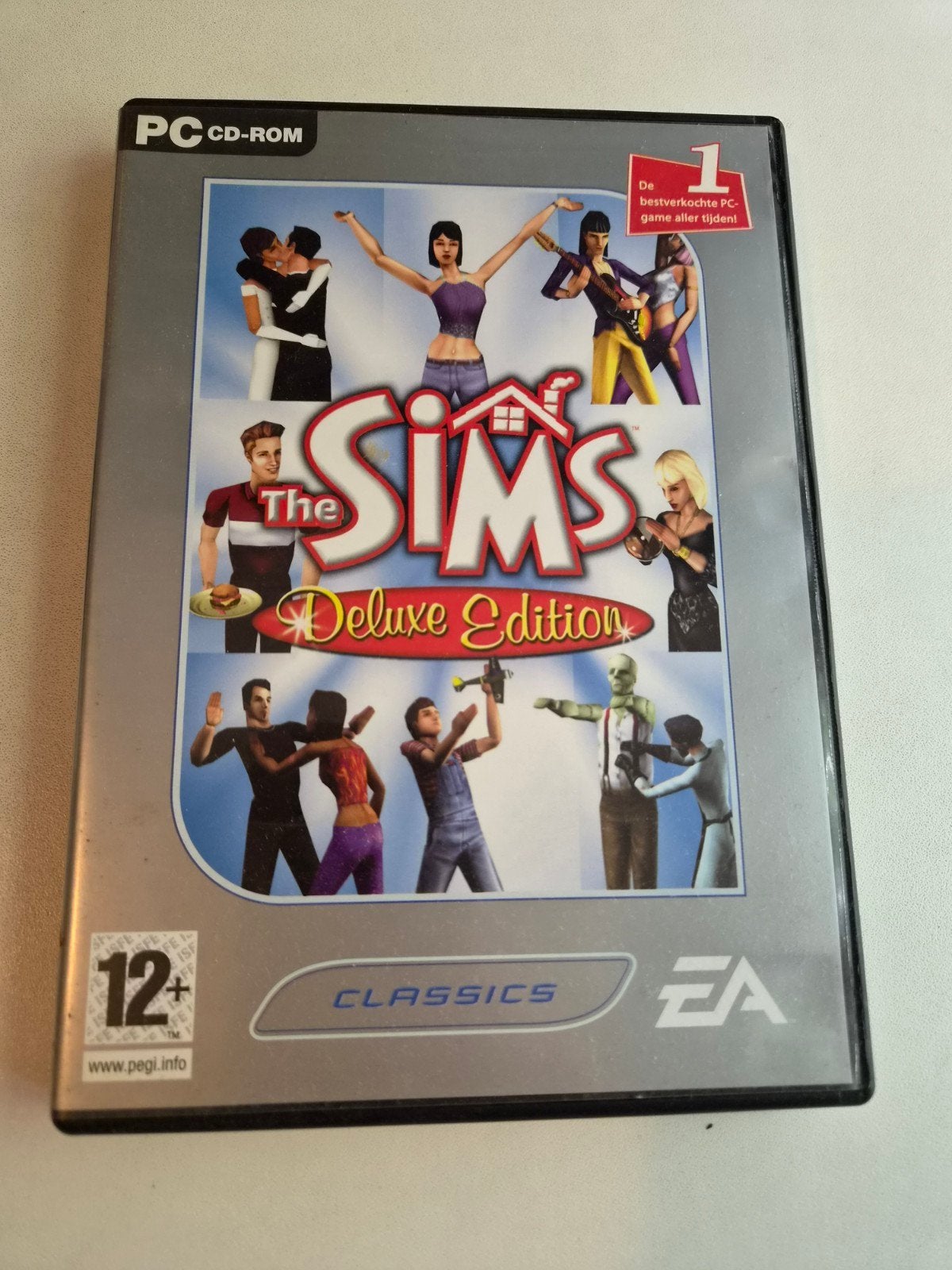 The Sims Deluxe Edition PC CD-ROM - Klassieke Simulatie, Spelcomputers en Games, Games | Pc, Gebruikt, 1 speler, Ophalen of Verzenden