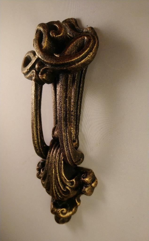 deftige zware Deurklopper gietijzer herenhuis pastorie, Ophalen of Verzenden