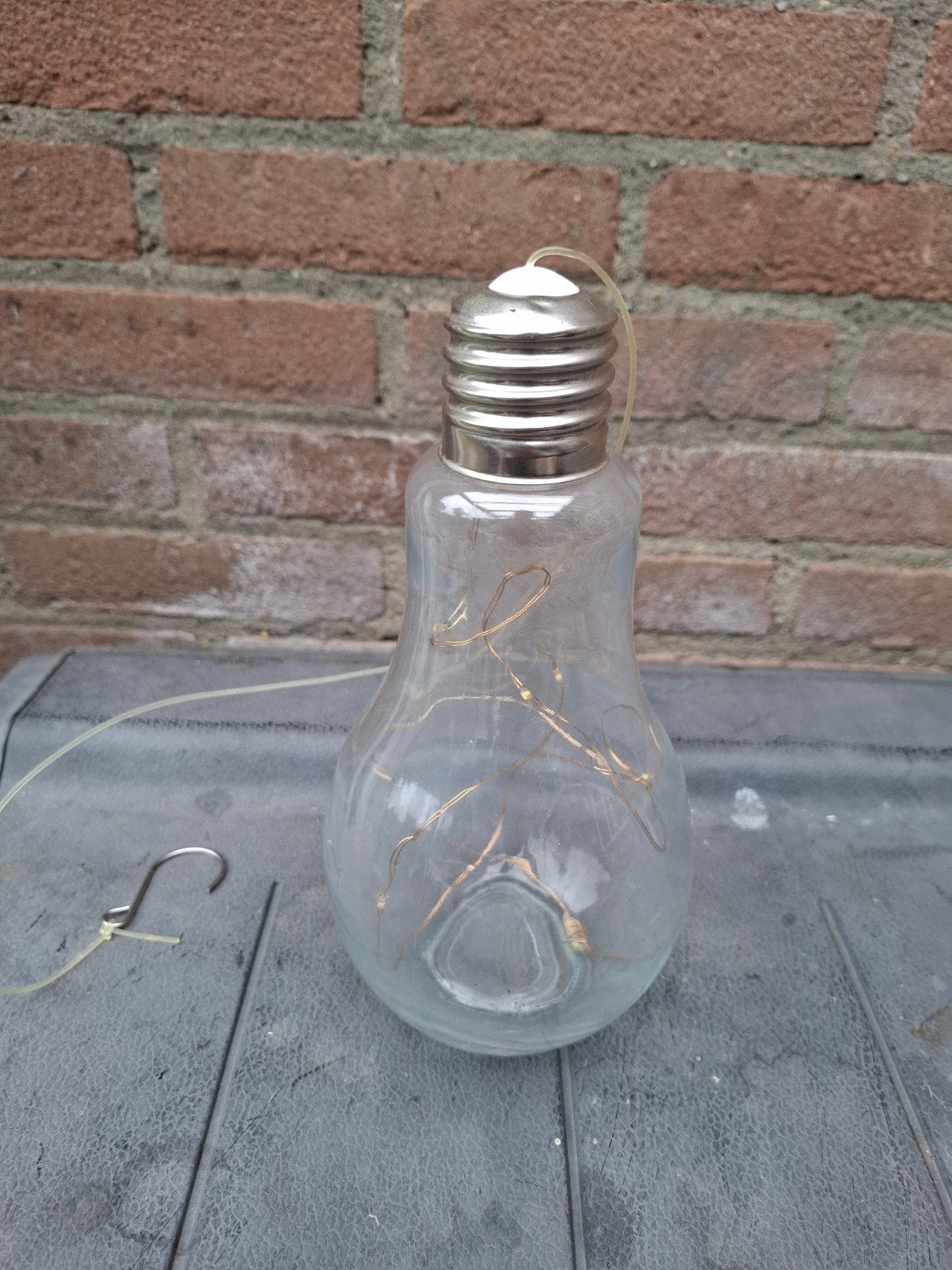 Decoratieve LED-lamp in gloeilampvorm, Overige merken, Gebruikt, Overige fittingen, Ophalen of Verzenden