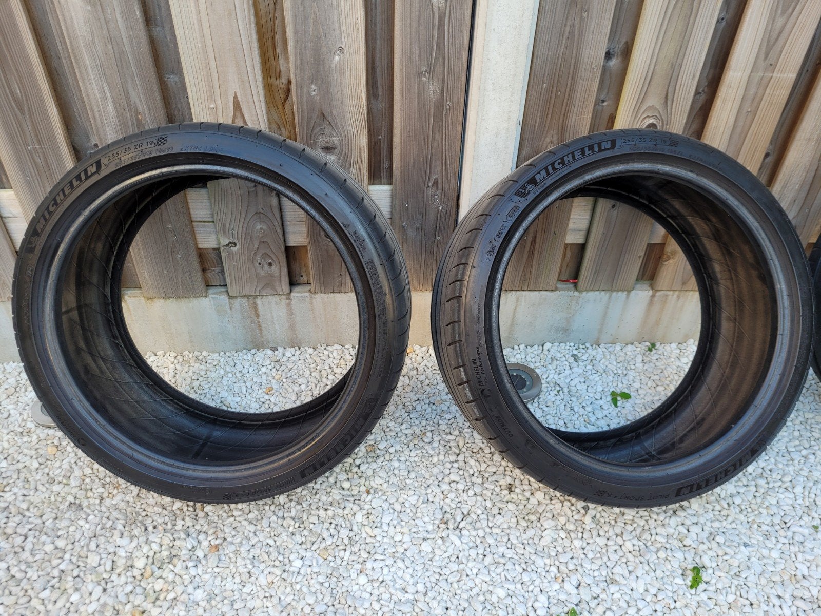 2x Michelin pilot sport 4s 255 35 19 / 4mm, Ophalen, Gebruikt