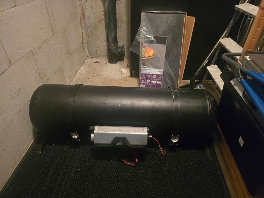 LPG tank, Ophalen