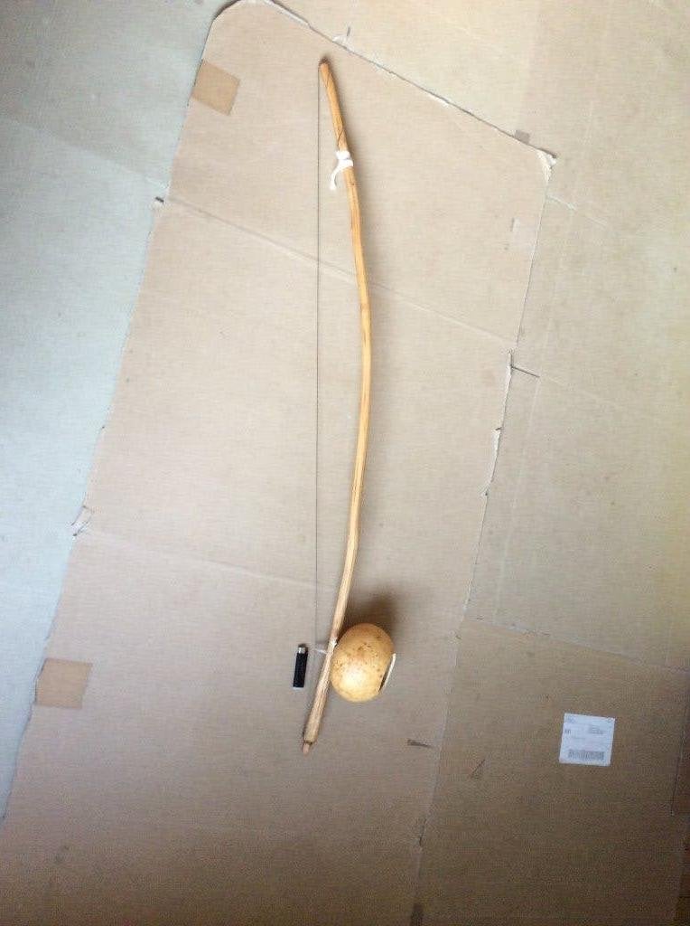 Berimbau, Ophalen, Gebruikt, Melodische percussie