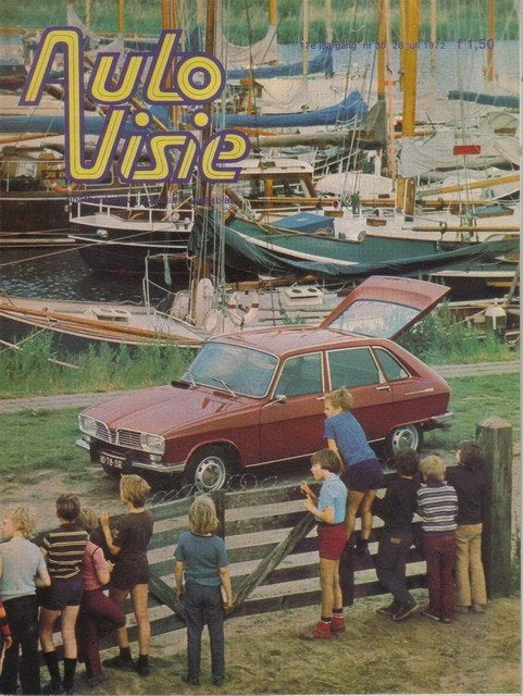Autovisie 30 1972 : Mercedes Benz 280 - Audi 80 - Gilbern, Ophalen of Verzenden, Gelezen, Algemeen