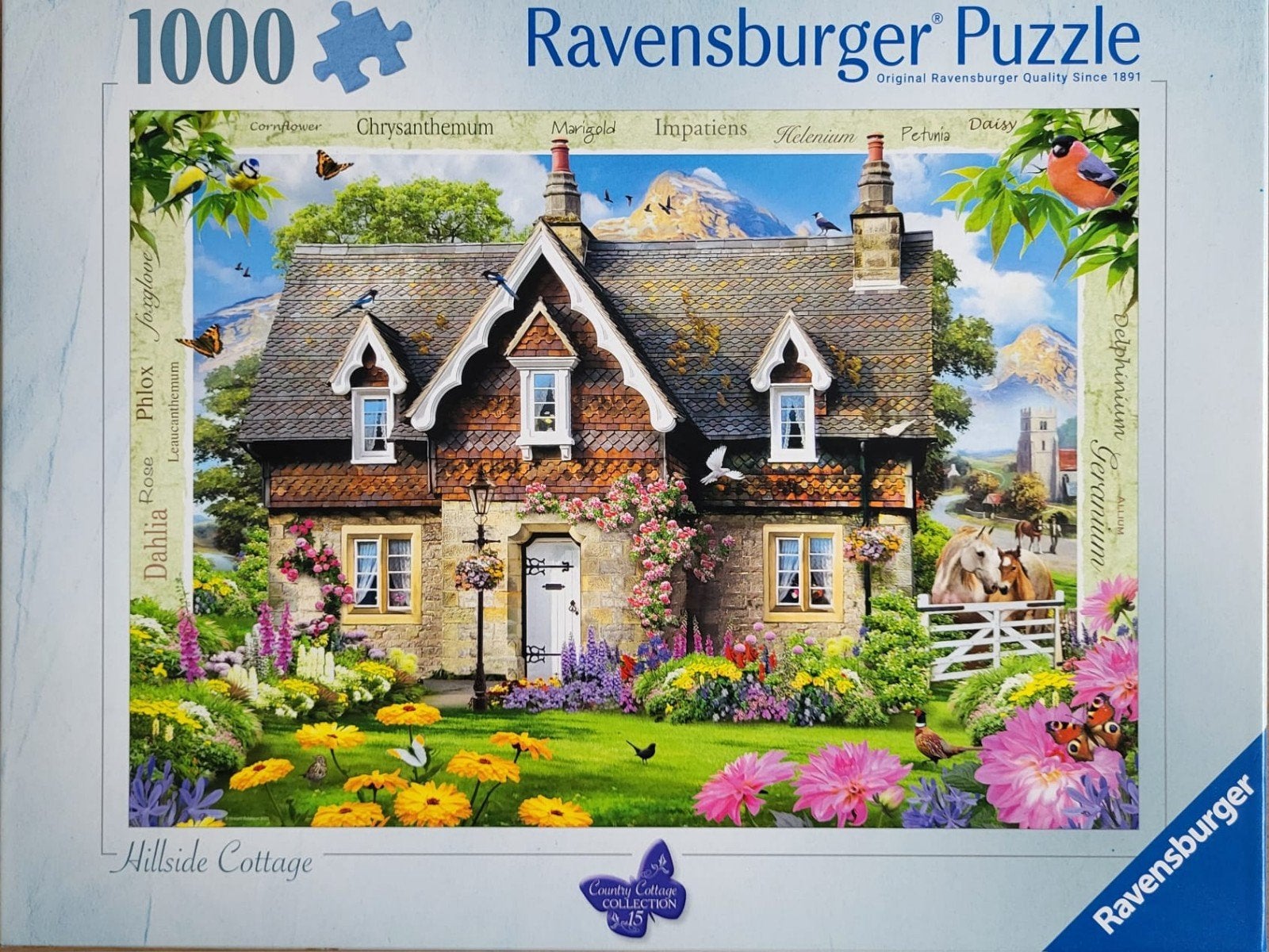 Ravensburger puzzel, 1000 stuks., Ophalen, 500 t/m 1500 stukjes, Zo goed als nieuw