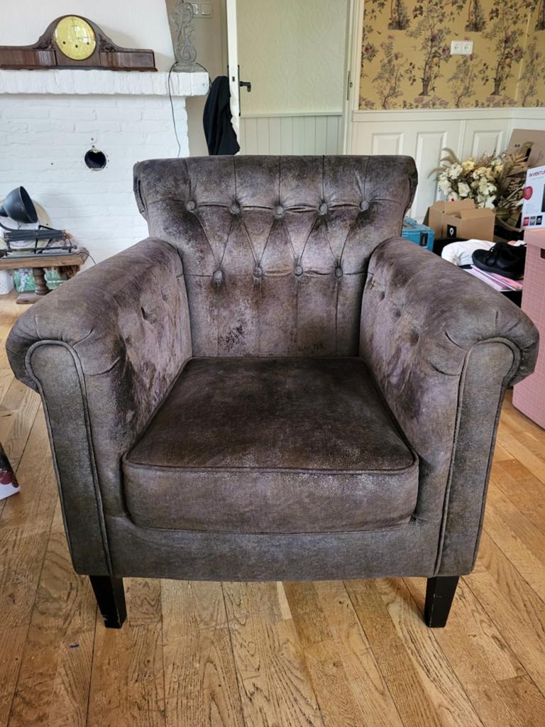 Urban sofa fauteuils, Ophalen, 75 tot 100 cm, Zo goed als nieuw, 75 tot 100 cm