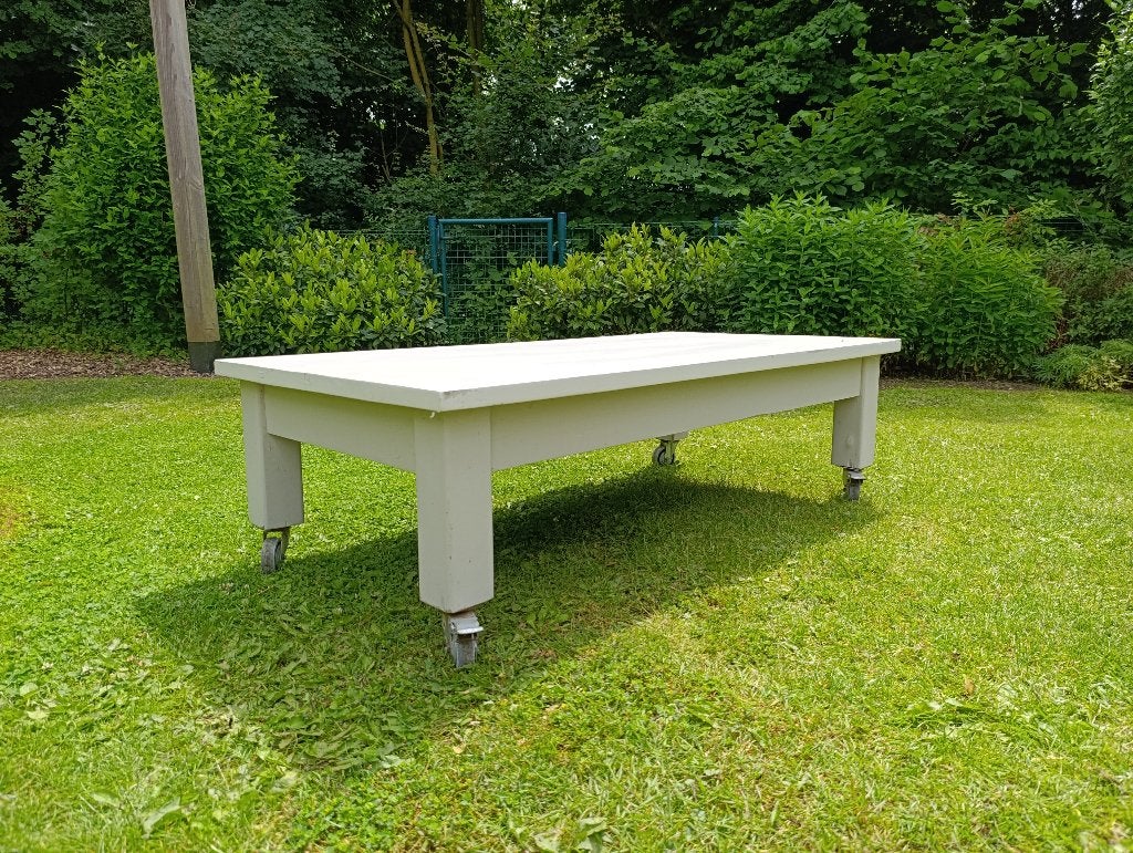 salontafel, Ophalen, Gebruikt, 100 tot 150 cm, Teakhout