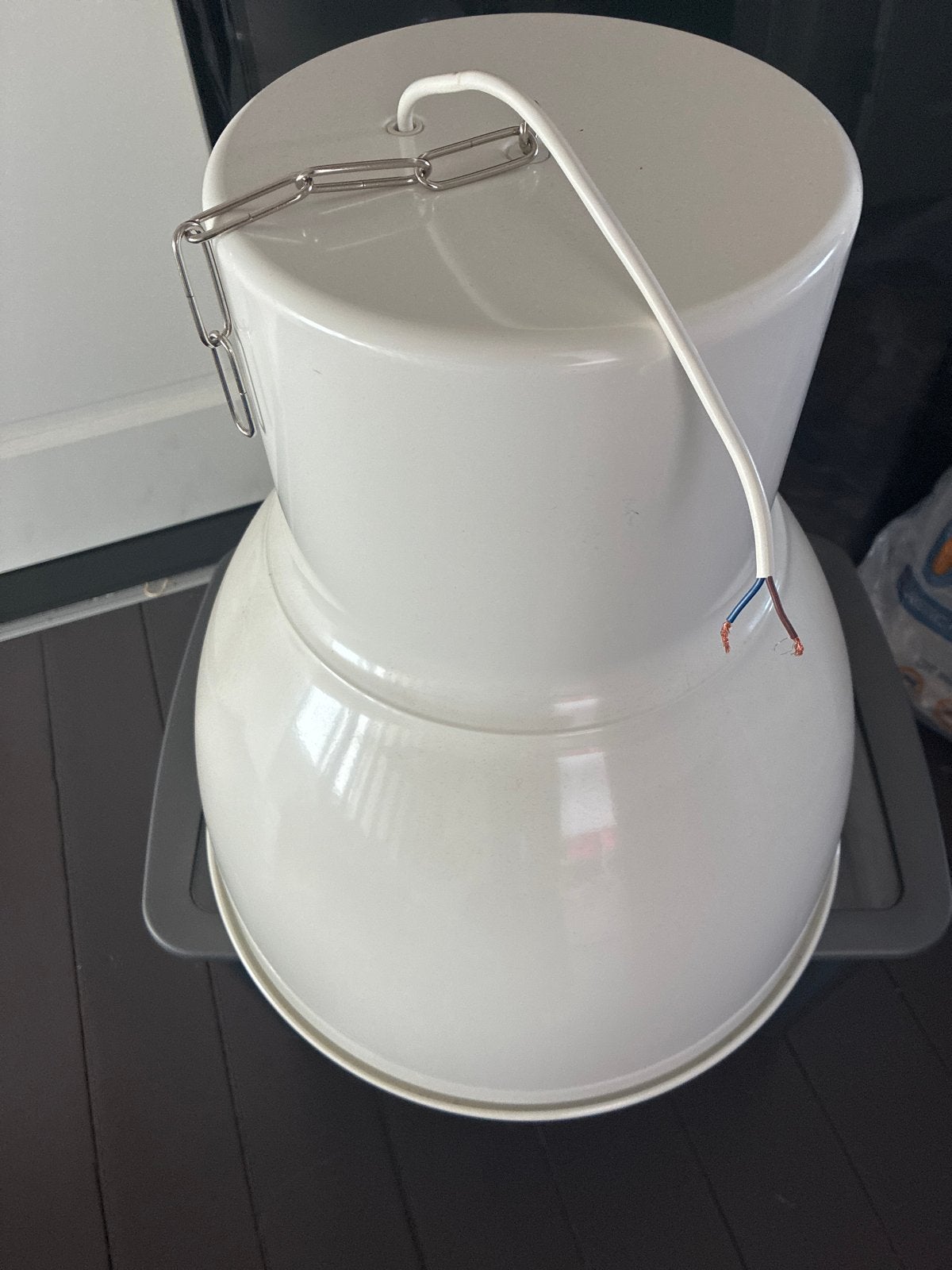 IKEA lamp gratis af te halen, Ophalen, Gebruikt, Metaal, E27 (groot)