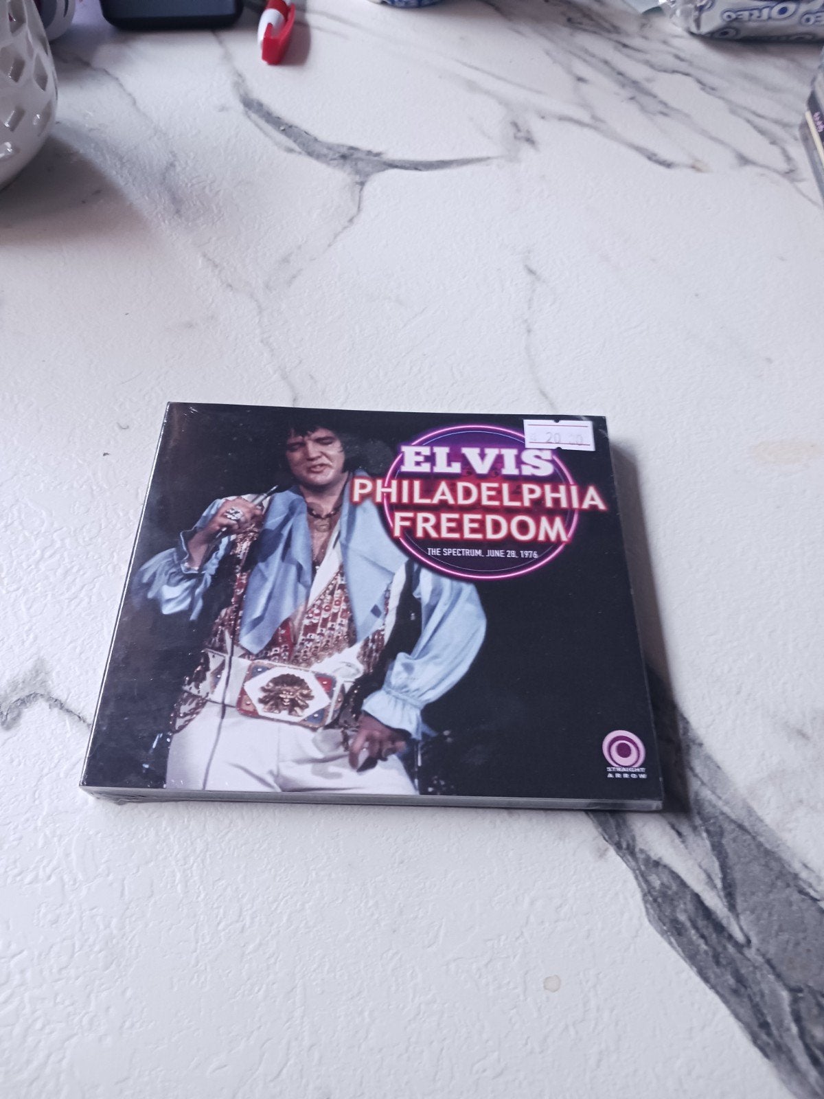 Elvis Presley - Philadelphia Freedom CD (Live 1976), Ophalen of Verzenden, Zo goed als nieuw, Pop, Album