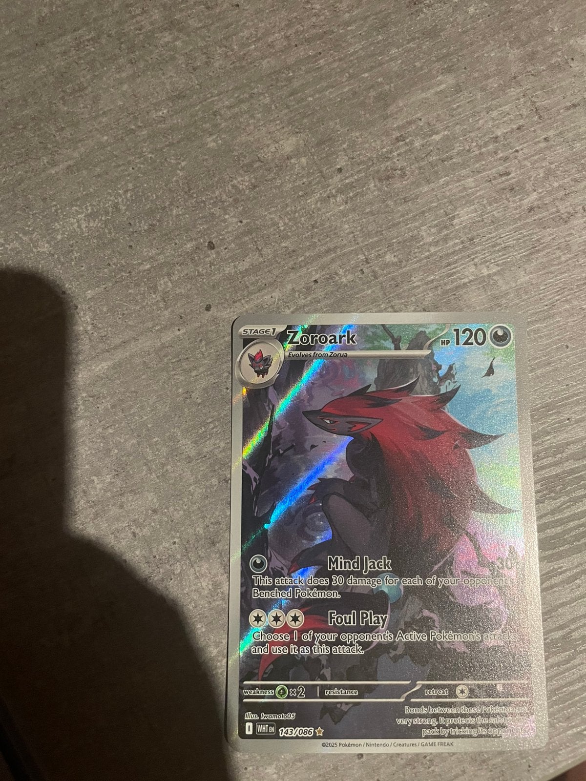 Zoroark in nette staat, Ophalen of Verzenden, Zo goed als nieuw