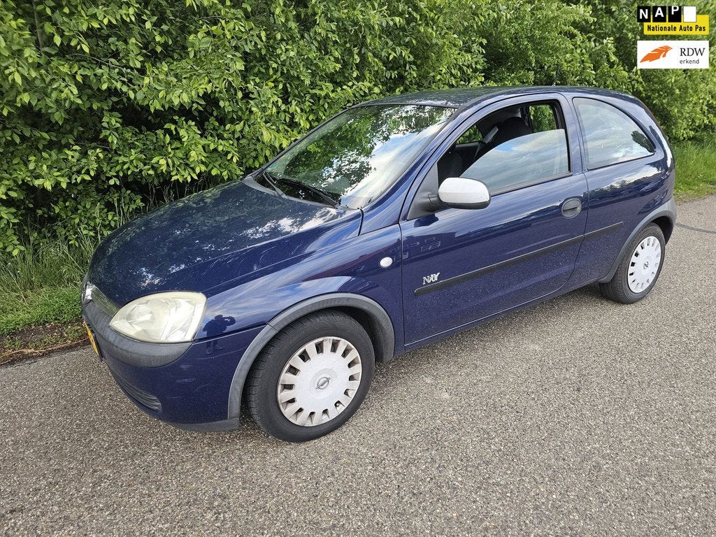 Opel Corsa 1.4-16V Njoy, Voorwielaandrijving, 4 cilinders, Blauw, 1389 cc