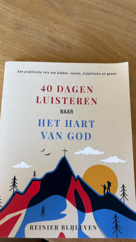 Reinier Blijleven - 40 Dagen luisteren naar het hart van God, Ophalen of Verzenden, Zo goed als nieuw, Reinier Blijleven