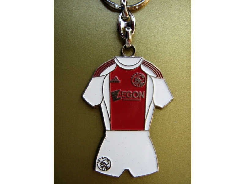 Ajax sleutelhanger mini kit thuis 2010-2011, Ophalen of Verzenden, Nieuw, Ajax, Overige typen