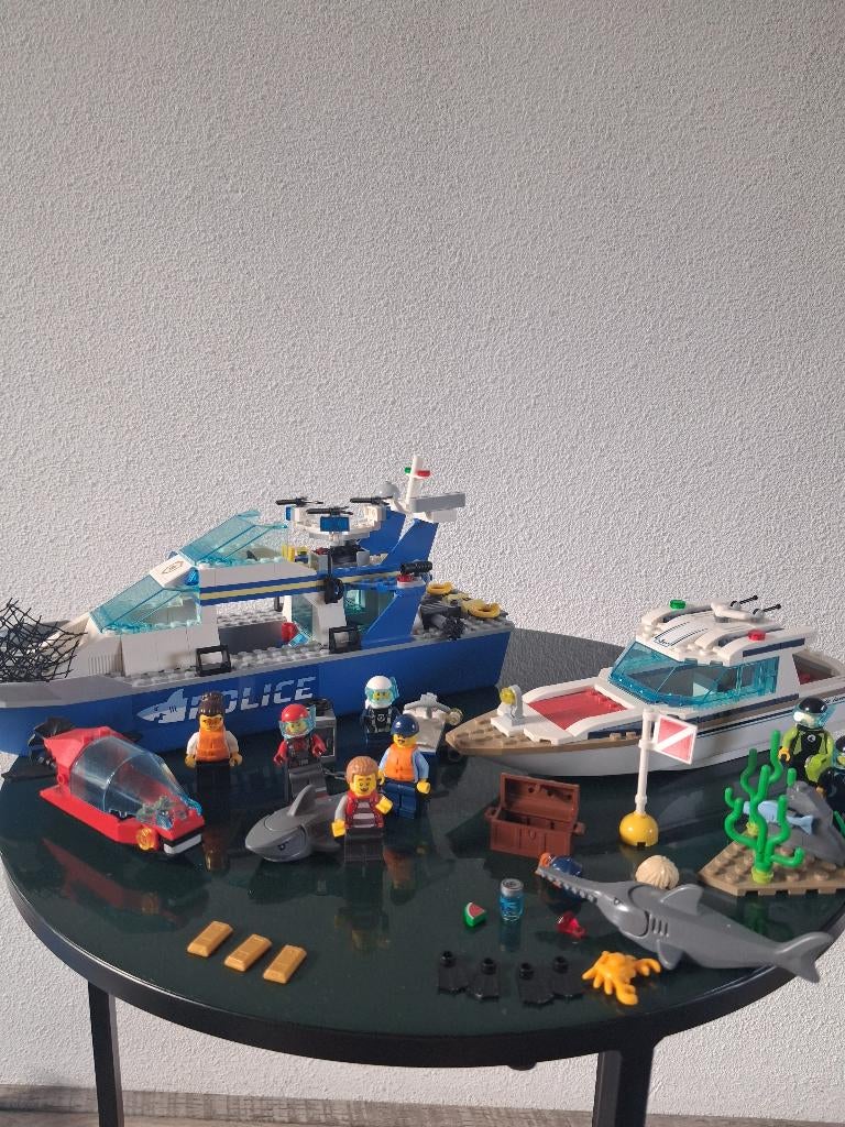 Lego City sets 60221 & 60277, City, Lego, Ophalen of Verzenden, Zo goed als nieuw