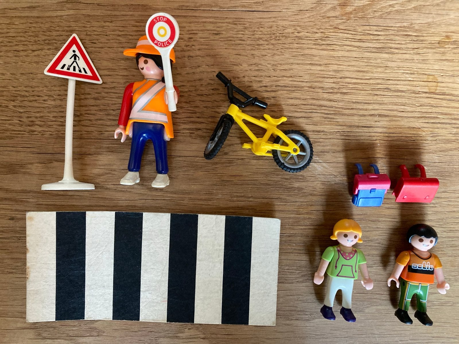 Playmobil 4328 Brigadier met verkeersborden - Gebruikt, Ophalen, Gebruikt, Complete set, City action