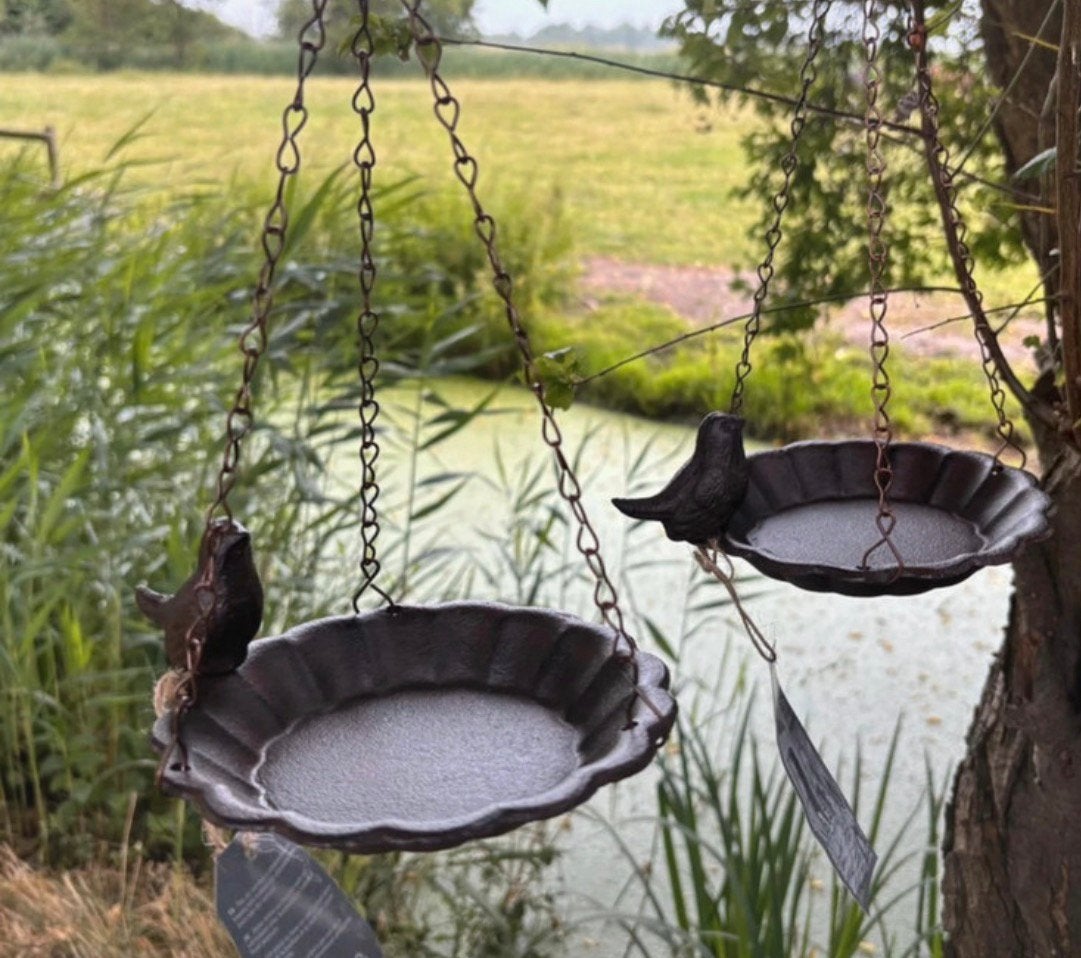 2 vogelschalen, Tuin en Terras, Vogelhuisjes en Vogelbaden, Ophalen of Verzenden, Nieuw