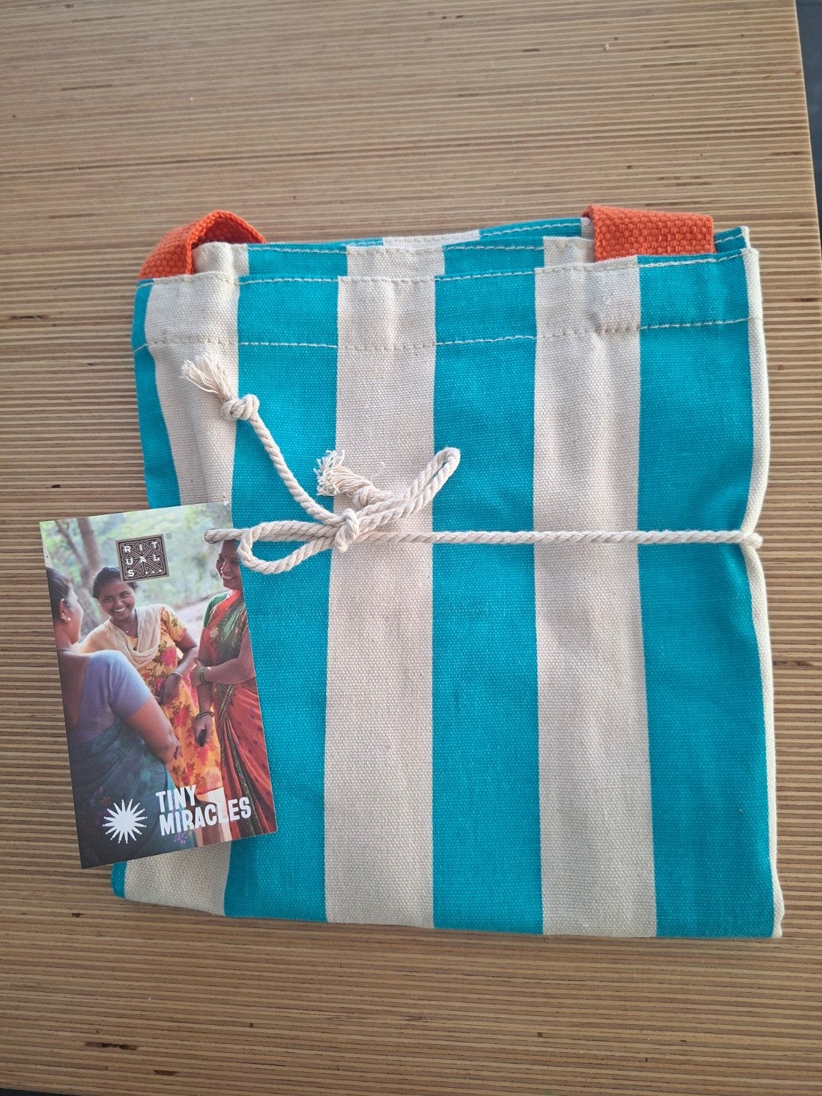 Rituals Strandtas - Nieuw met labels, Sieraden, Tassen en Uiterlijk, Tassen | Damestassen, Ophalen of Verzenden, Nieuw, Blauw