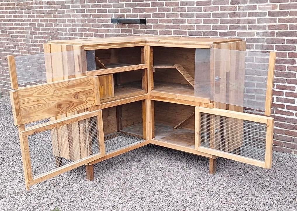 Knaagdier hok kooi chinchilla fret fretten kavia terrarium, Dieren en Toebehoren, Ophalen, 110 cm of meer, Zo goed als nieuw, 90 cm of meer