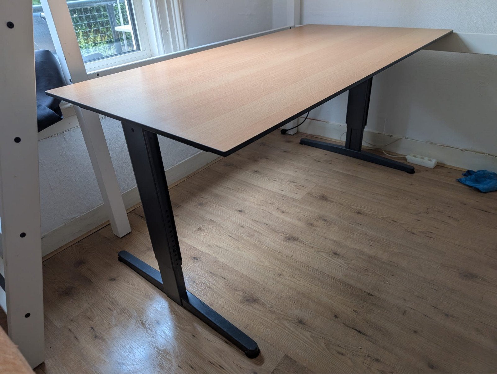 verstelbaar bureau, 160 cm, Bruin, Ophalen of Verzenden, Gamingbureau