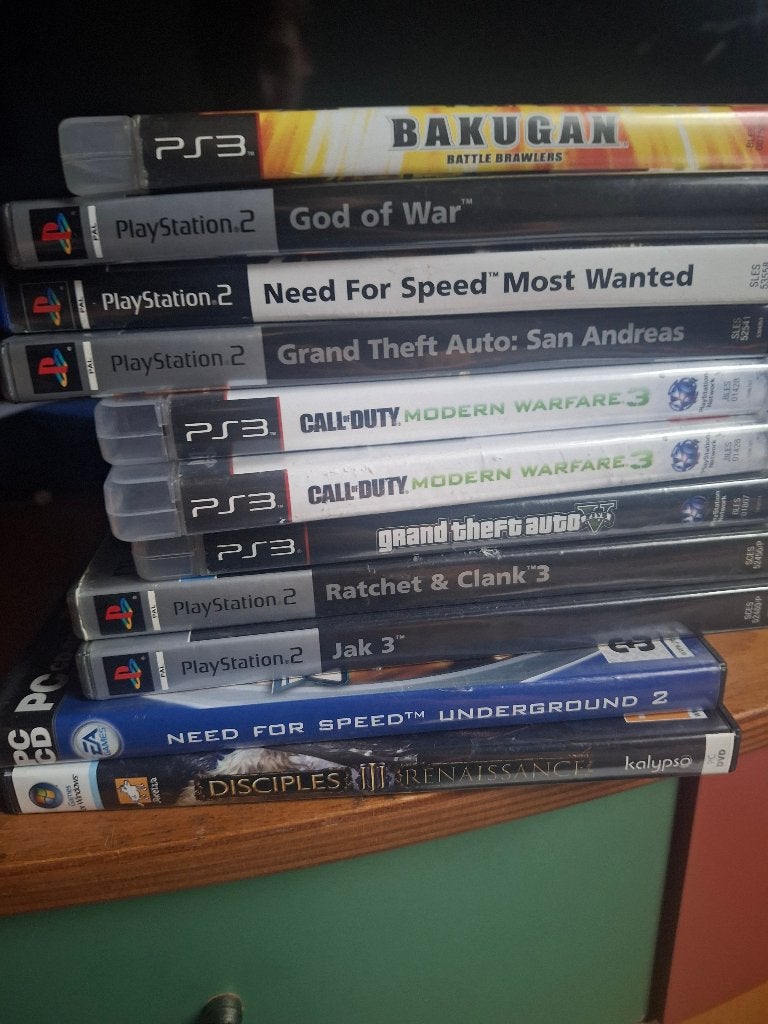 Playstation 3 games en playstation 2 games, Ophalen, Overige genres, 2 spelers, Zo goed als nieuw