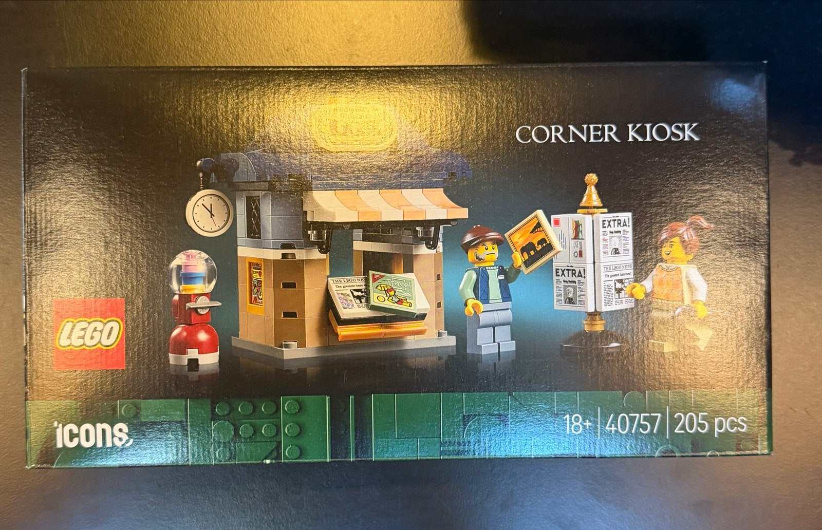 LEGO Icons 40757 Corner Kiosk - Nieuw en Ongeopend, Lego, Nieuw, Ophalen of Verzenden, Icons