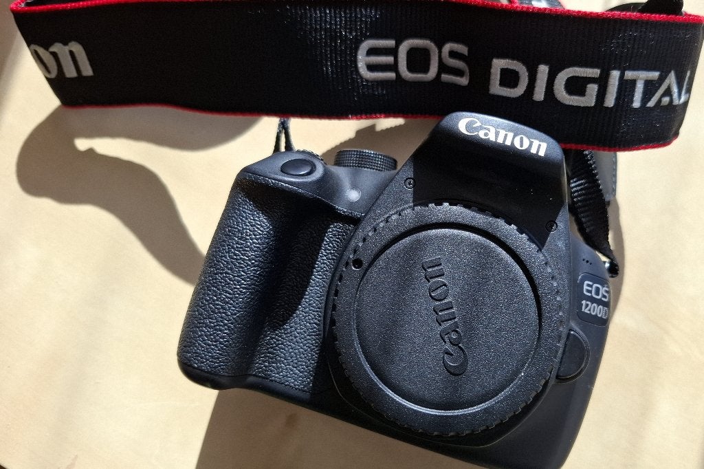 Canon EOS 1200D Body Zwart, Spiegelreflex, Canon, Draagriem, 18 megapixels