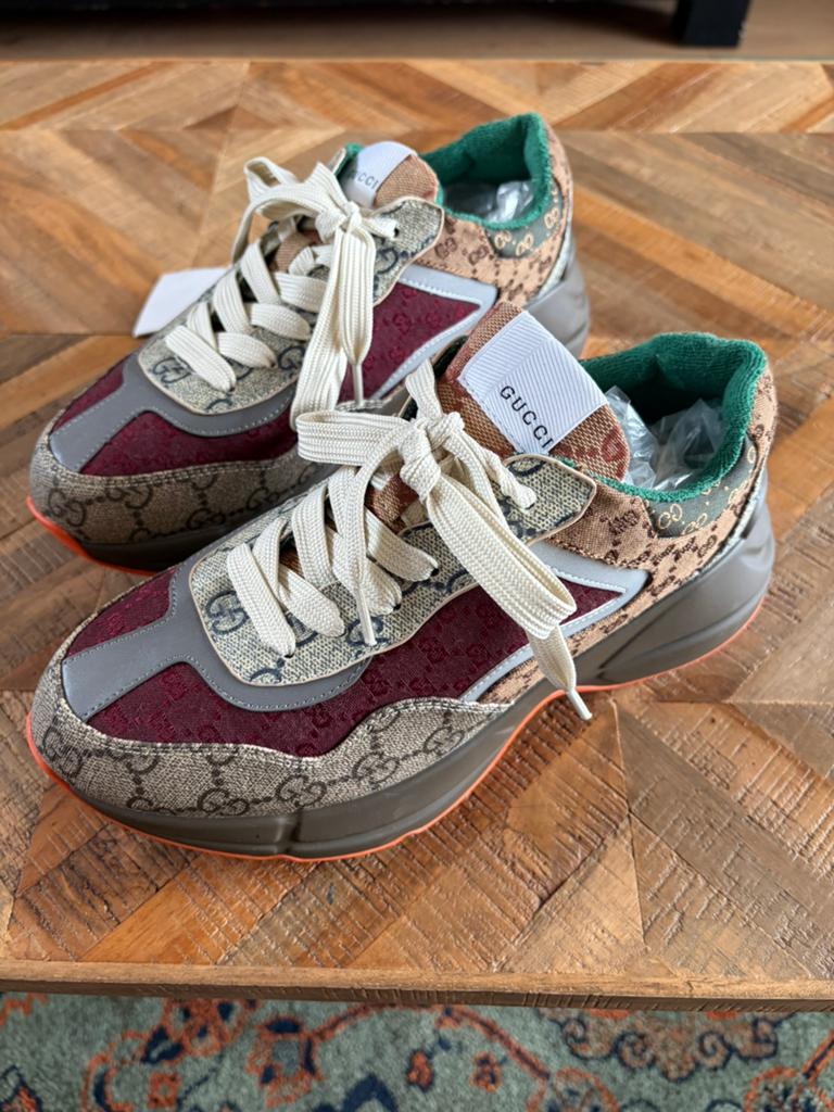 Gucci sneakers 38, Ophalen of Verzenden, Zo goed als nieuw, Zwart, Sneakers of Gympen