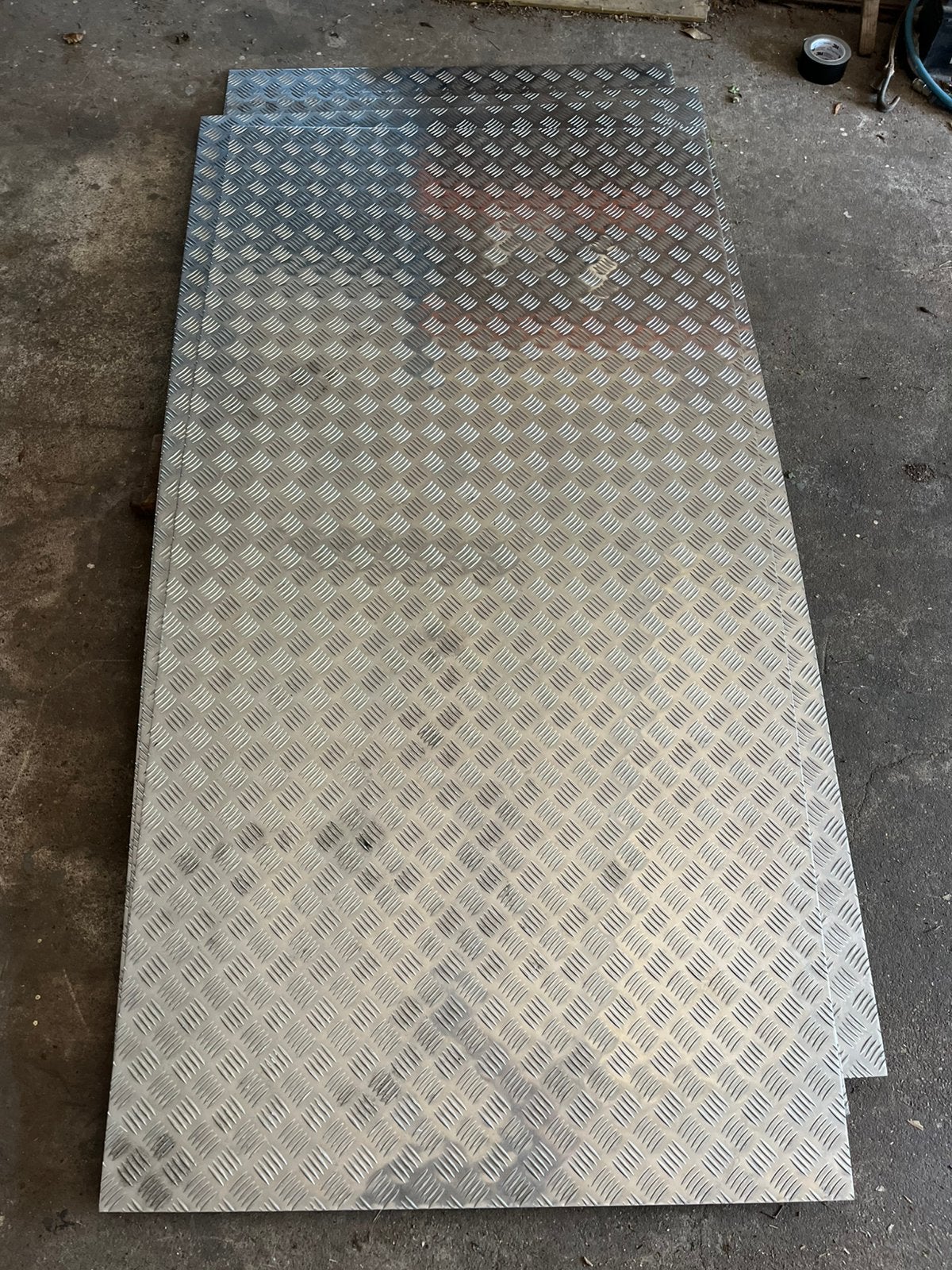 Aluminium traanplaat, Ophalen, Nieuw, Aluminium