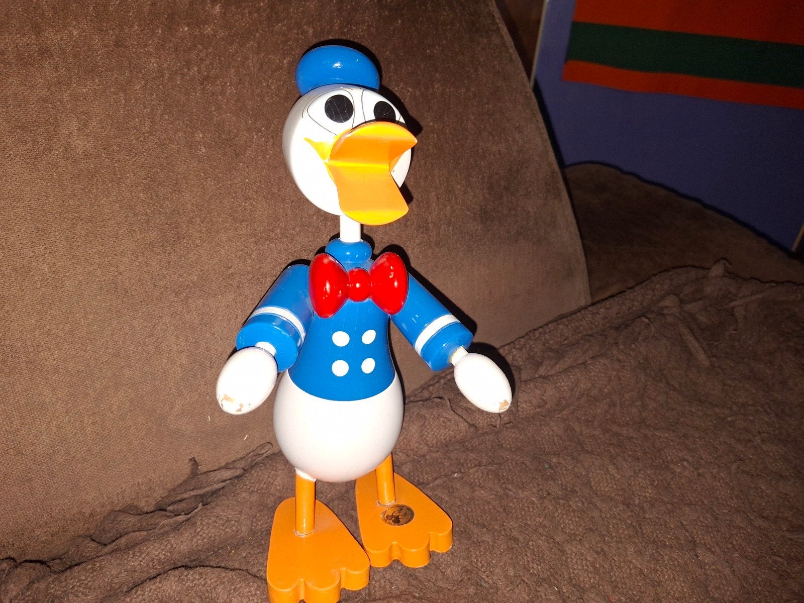 vintage Disney spaarpot, Verzamelen, Ophalen of Verzenden, Mickey Mouse, Zo goed als nieuw, Beeldje of Figuurtje