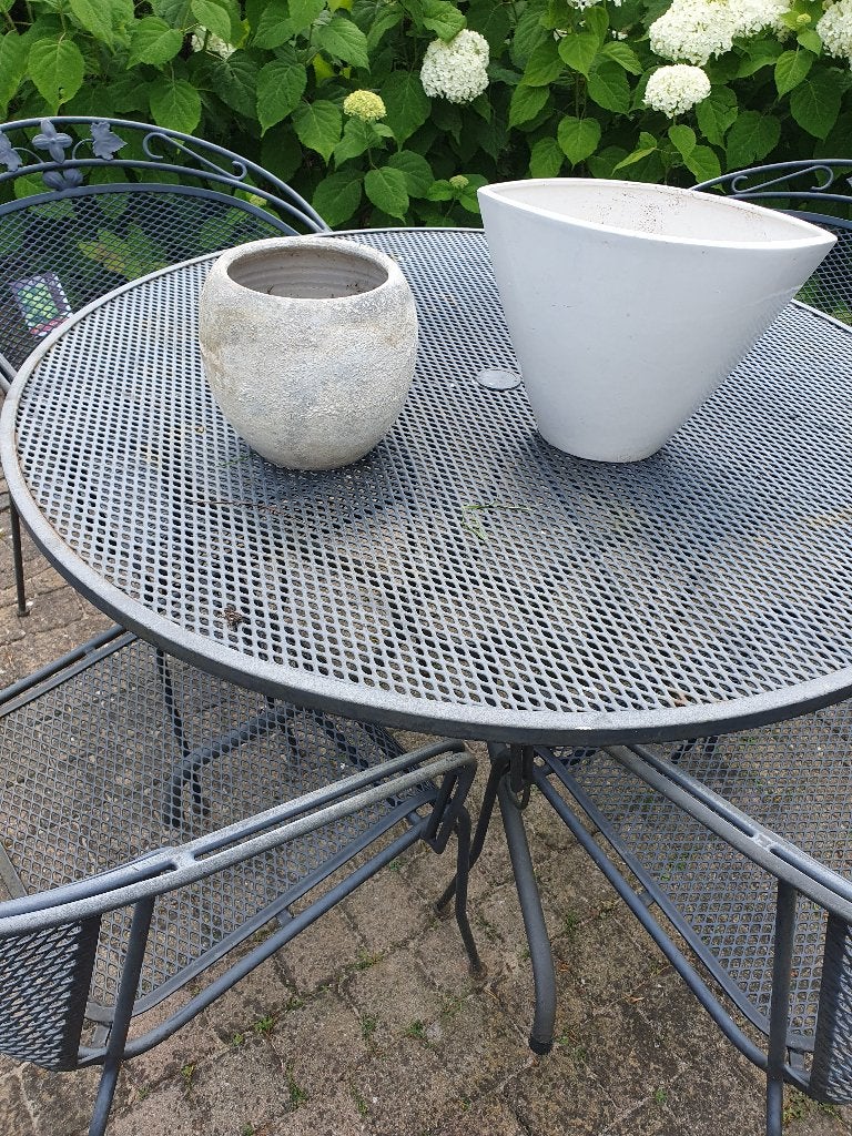 bloempotten, Tuin en Terras, Gebruikt, Rond, Ophalen of Verzenden, Aardewerk