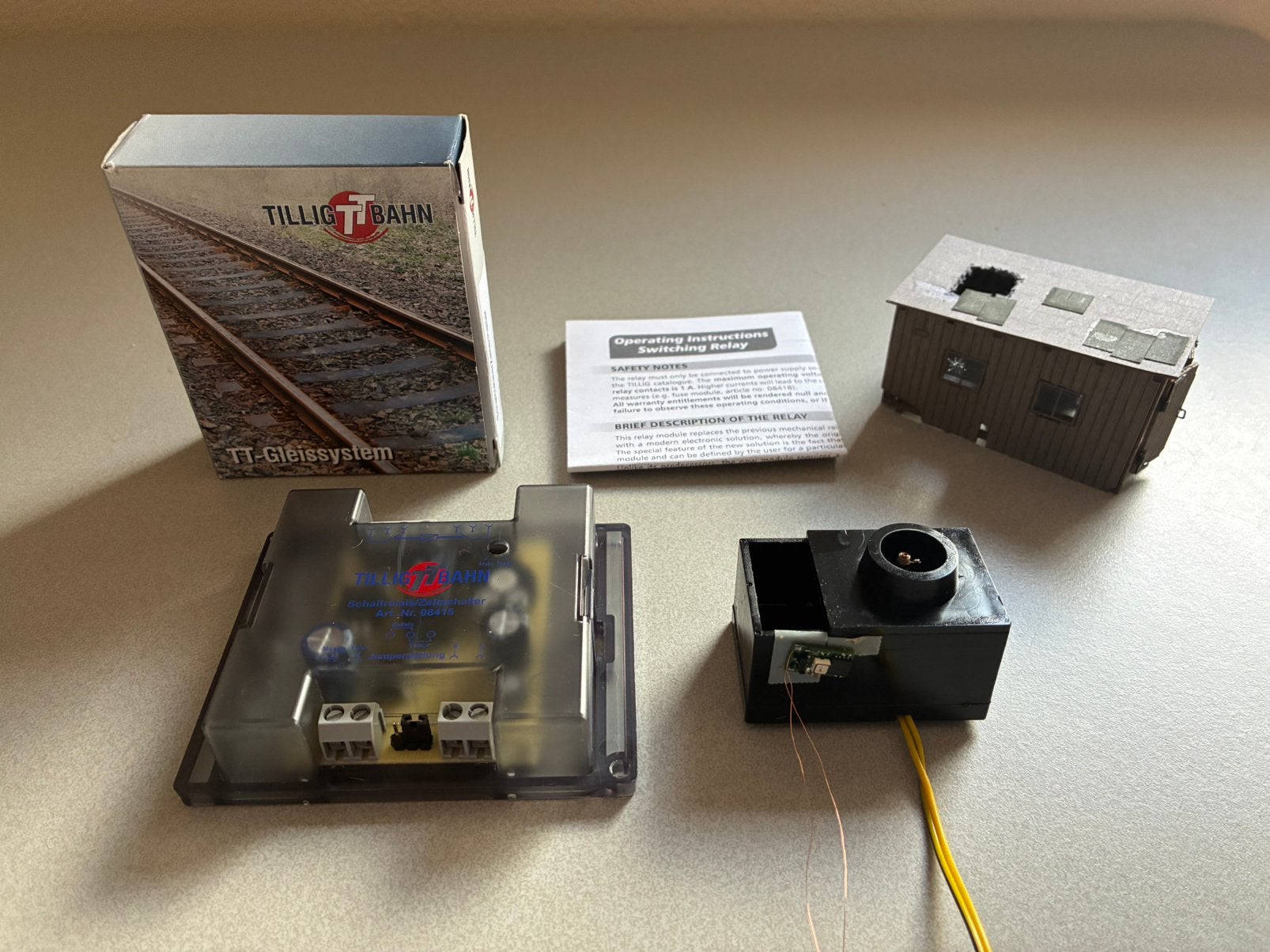 Tillig 08415 timer, Faller 180695 lichteffect, rookgenerator, Overige merken, Gebruikt, Gelijkstroom of Wisselstroom, Overige typen