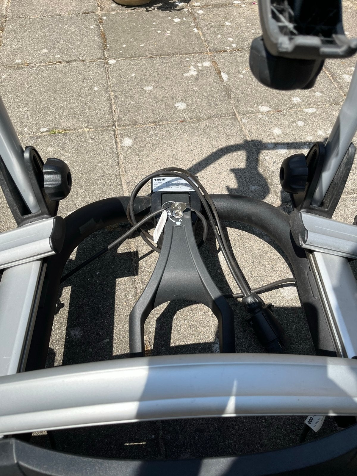 Thule Euroway 921 Trekhaak Fietsendrager voor 2 Fietsen, Ophalen, 2 fietsen, Gebruikt, Trekhaakdrager