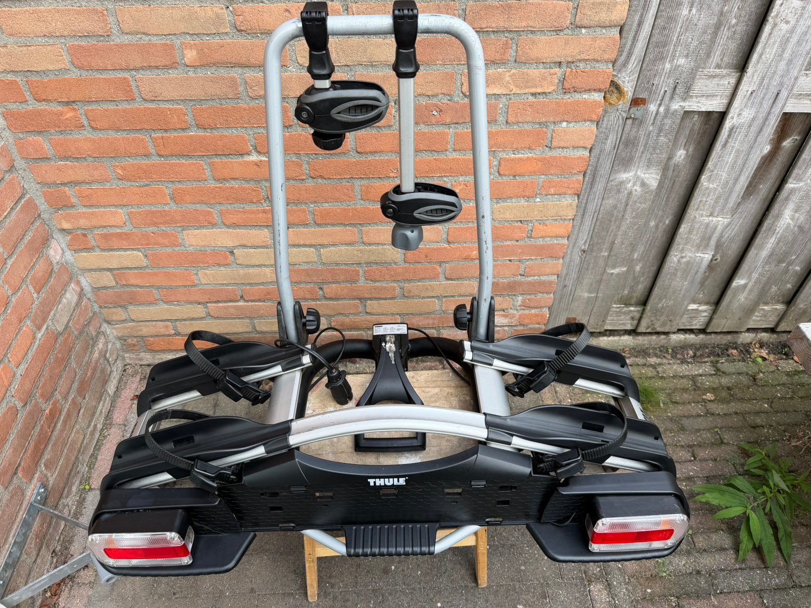 Thule EW G2 Euroway 921 fietsendrager, Auto diversen, Ophalen, 2 fietsen, Zo goed als nieuw, Trekhaakdrager