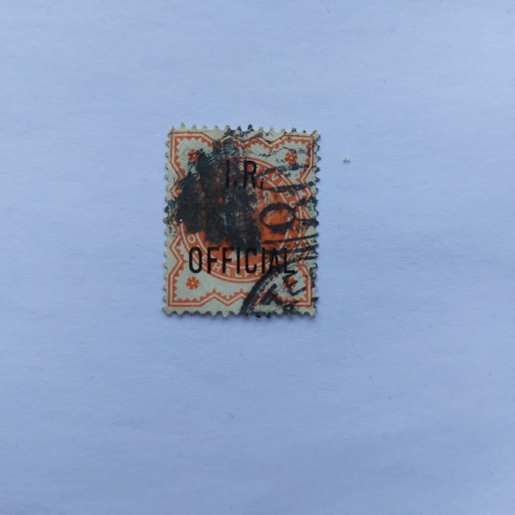 Engeland Dienst  IR Official  Mi 48, Ophalen of Verzenden, Gestempeld