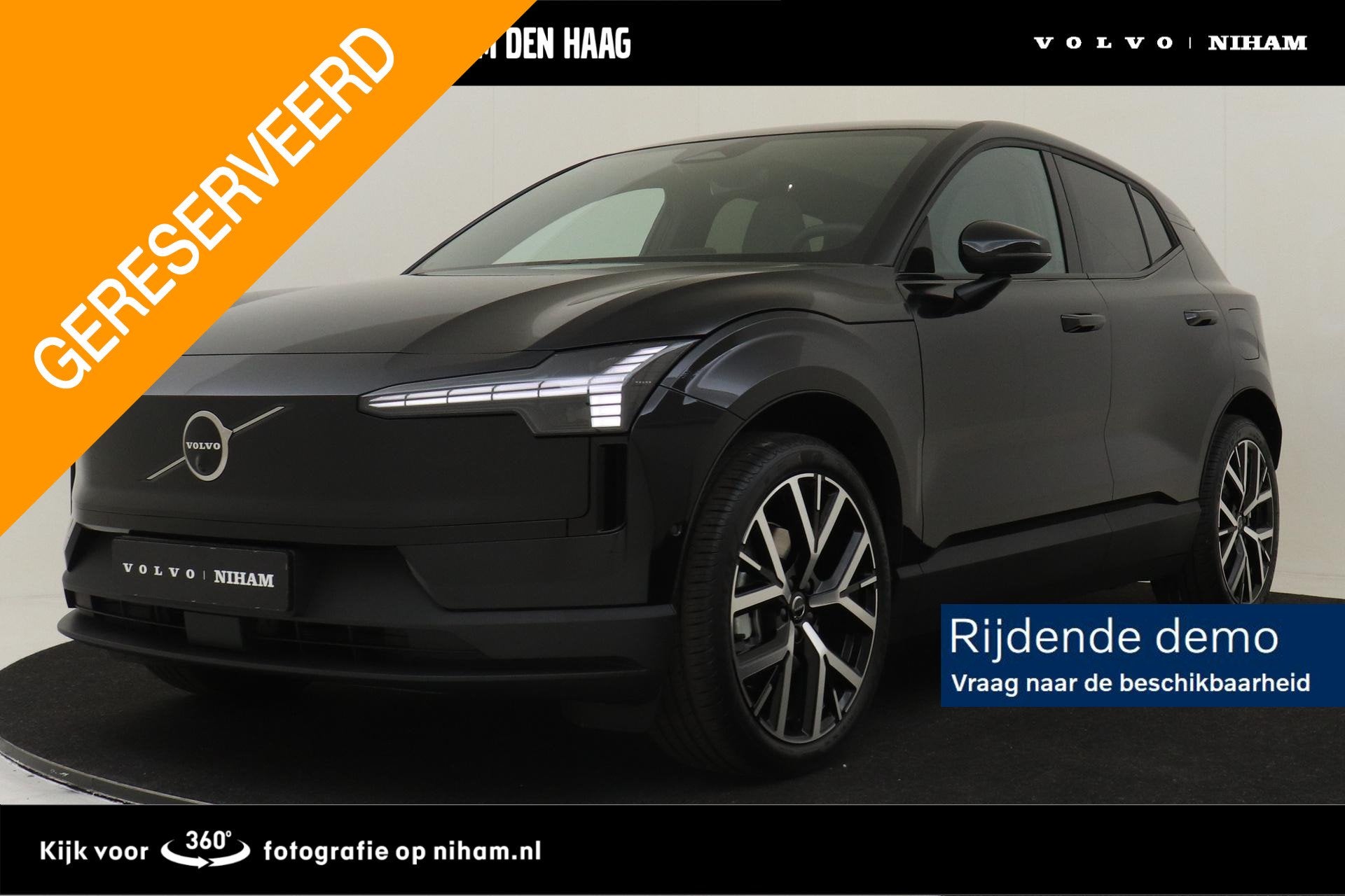 Volvo EX30 SINGLE MOTOR EXTENDED RANGE ULTRA 69 kWh -PANO.DA, Auto's, Automaat, Automatische klimaatregeling, Zwart, Origineel Nederlands