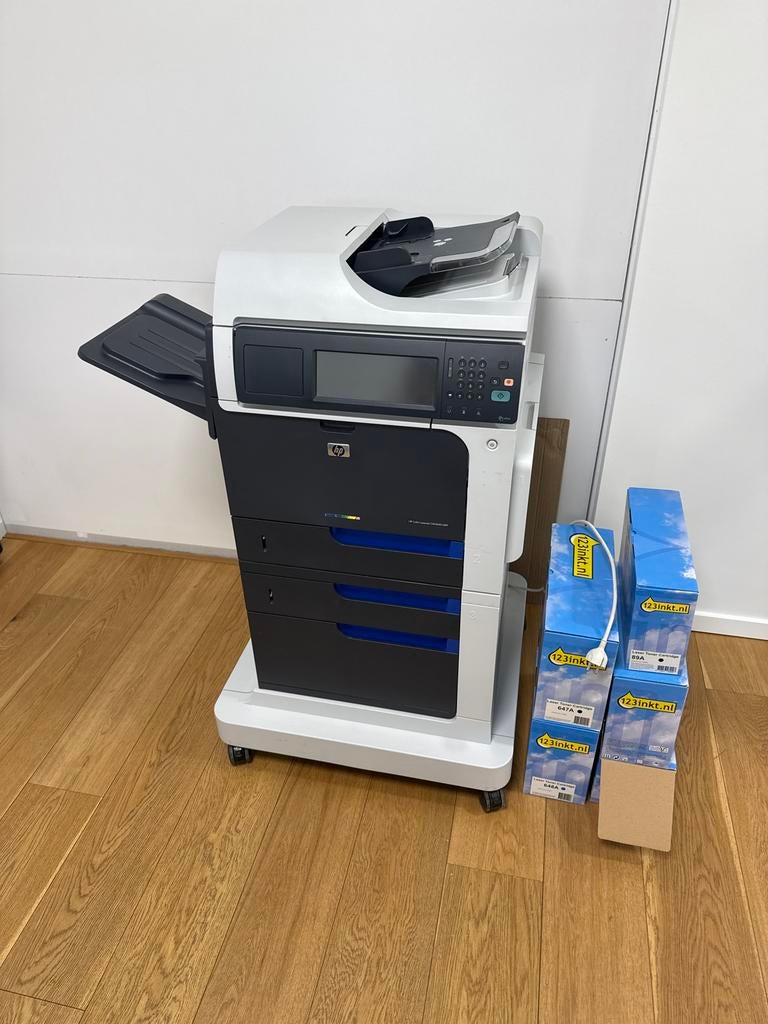 HP Color LaserJet CM4540 MFP All-in-One Printer, Computers en Software, Printers, Gebruikt, All-in-one, Laserprinter, Faxen, Ophalen