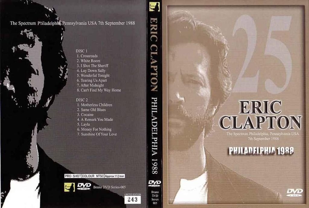 Eric Clapton live in Philadelphia 1988, Alle leeftijden, Verzenden, Nieuw in verpakking
