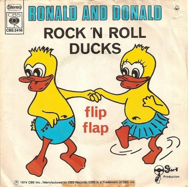 Vinylsingles Ronald en donald gezocht, Ophalen of Verzenden, Zo goed als nieuw, Overige formaten, Levenslied of Smartlap