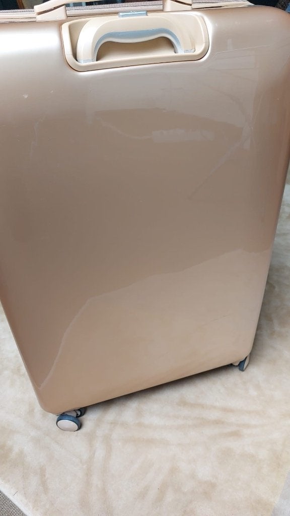 Koffer te koop, Ophalen, Hard kunststof, 45 tot 55 cm, Slot