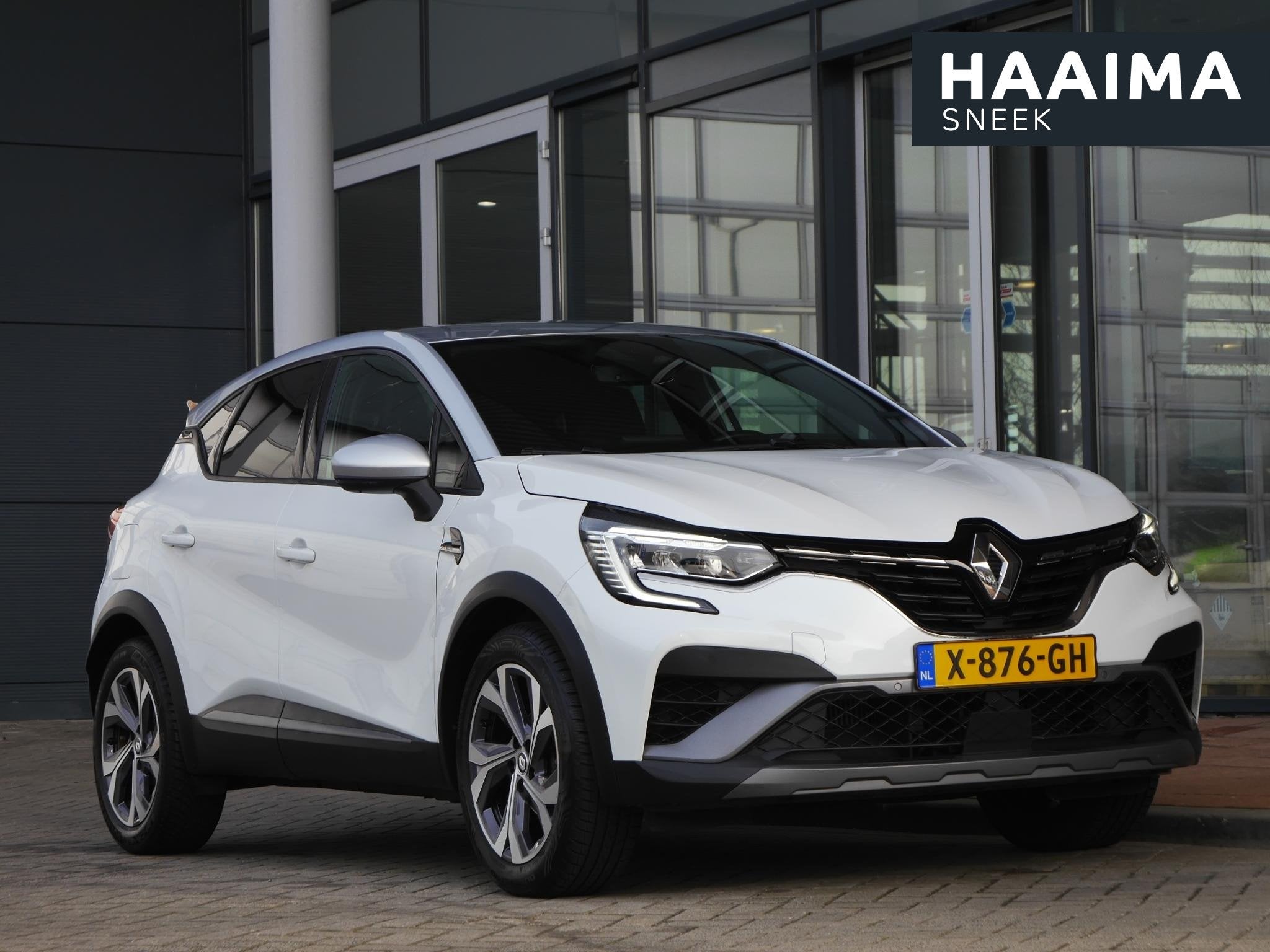 Renault Captur 1.3 mild hybrid 140 RS Line | Stoel en stuurv, Voorwielaandrijving, Gebruikt, 4 cilinders, Leder en Stof