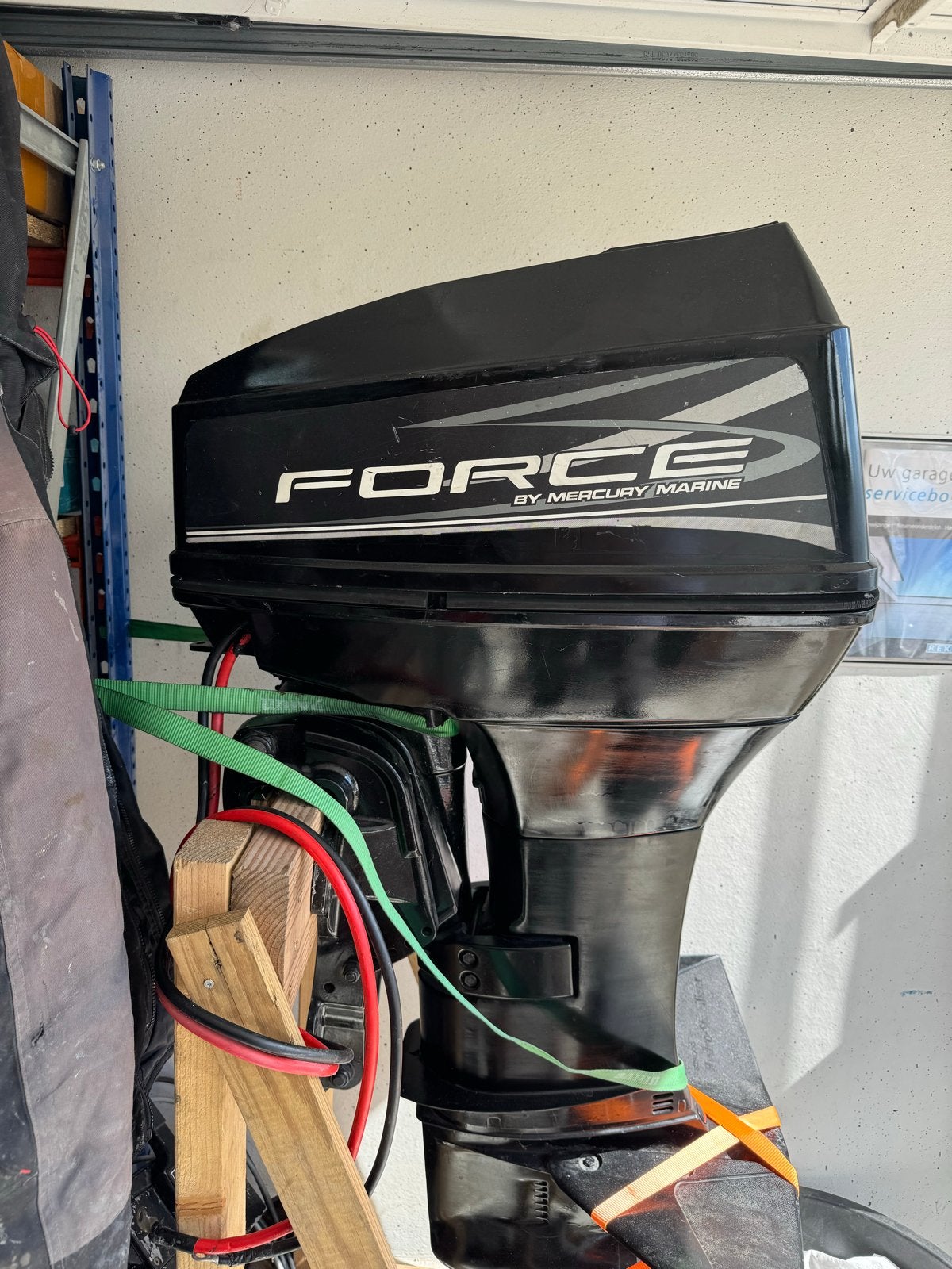 Buitenboordmotor Force 50 pk Mercury Marine, Watersport en Boten, Accessoires en Onderhoud, Ophalen of Verzenden, Gebruikt