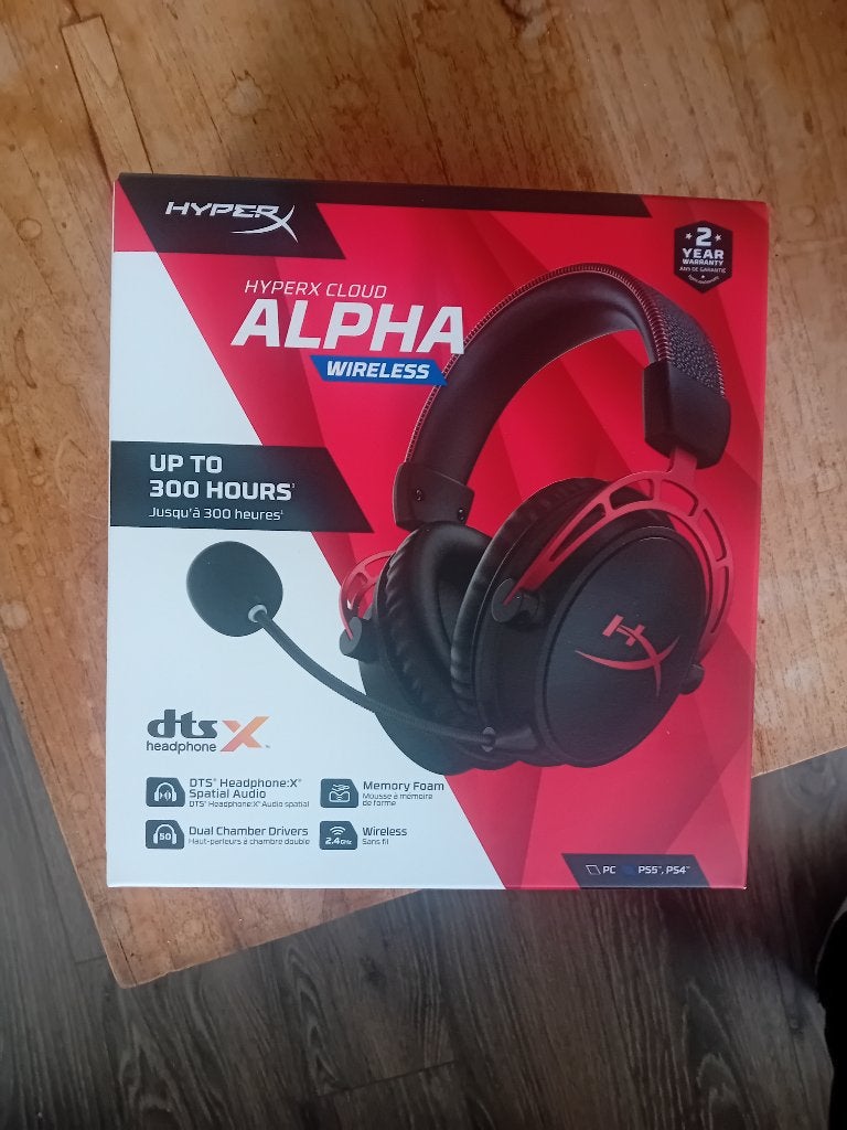 HyperX Cloud Alpha Wireless Gaming Headset, Computers en Software, HyperX, Gaming headset, Nieuw, Ophalen of Verzenden