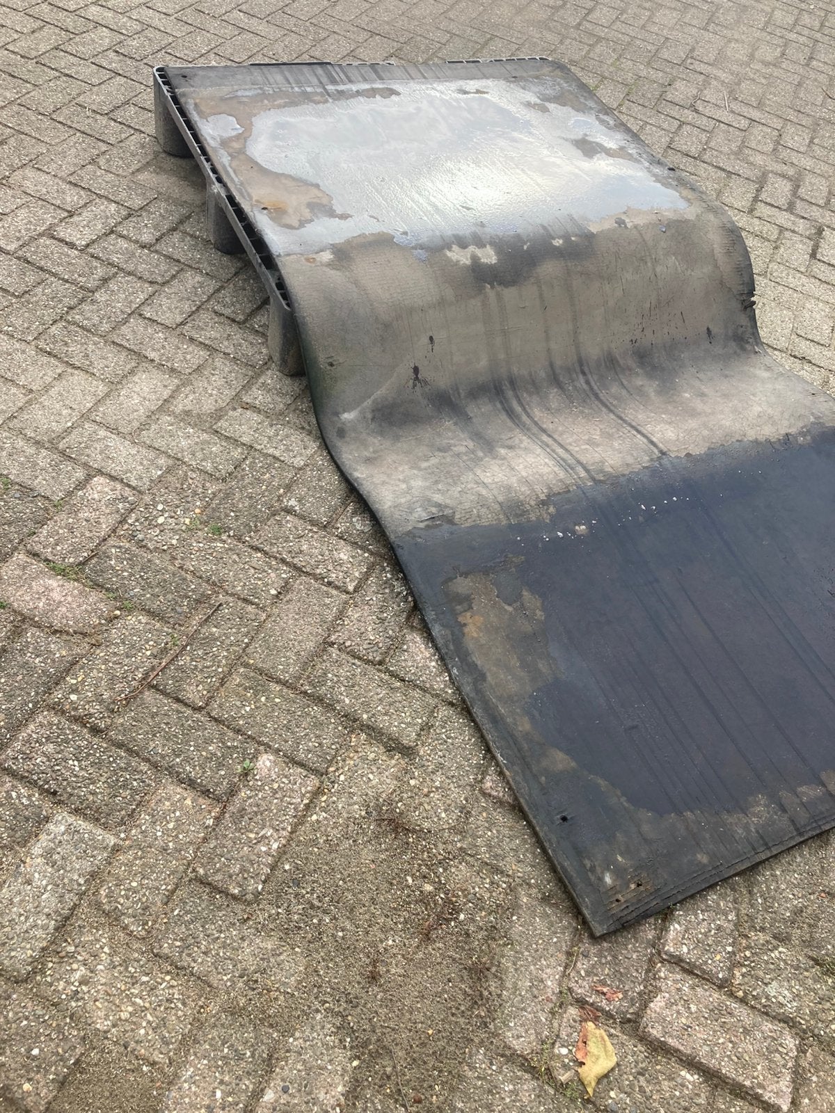 Gratis rubbermat, Dieren en Toebehoren, Paarden en Pony's | Overige Paardenspullen, Ophalen, Gebruikt