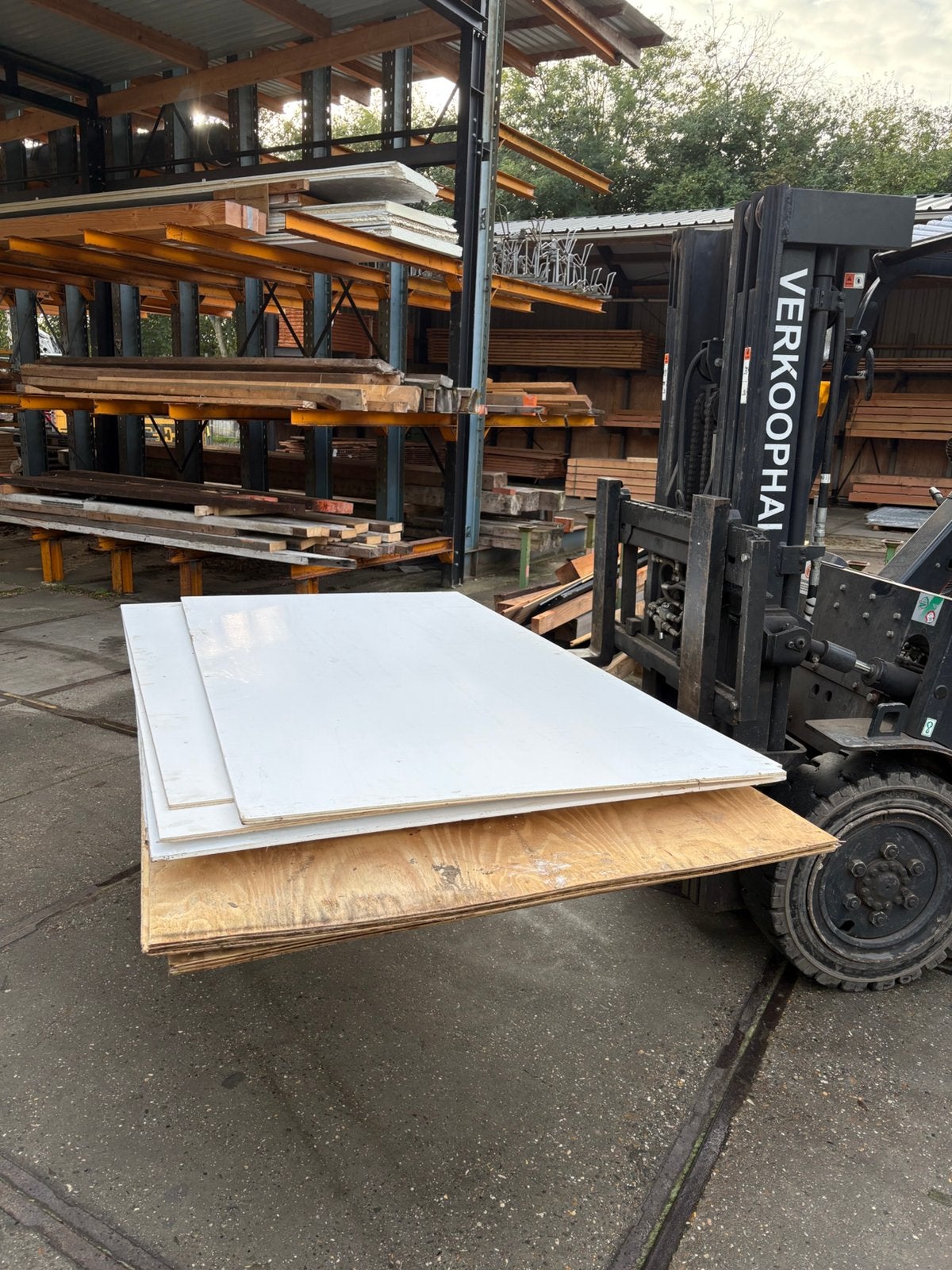 Restantpartij plaatmateriaal, Ophalen, ., ., Gebruikt