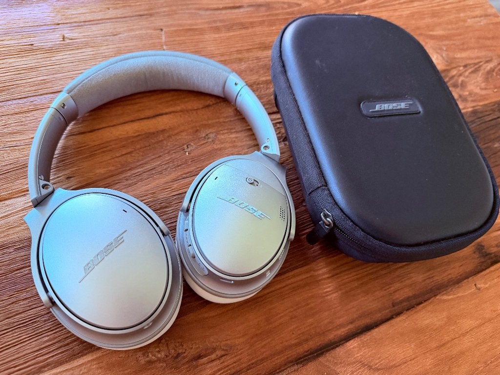 Bose QuietComfort II Wireless Noise Cancelling Koptelefoon, Audio, Tv en Foto, Koptelefoons, Ophalen, Zilver, Draadloos, Zo goed als nieuw