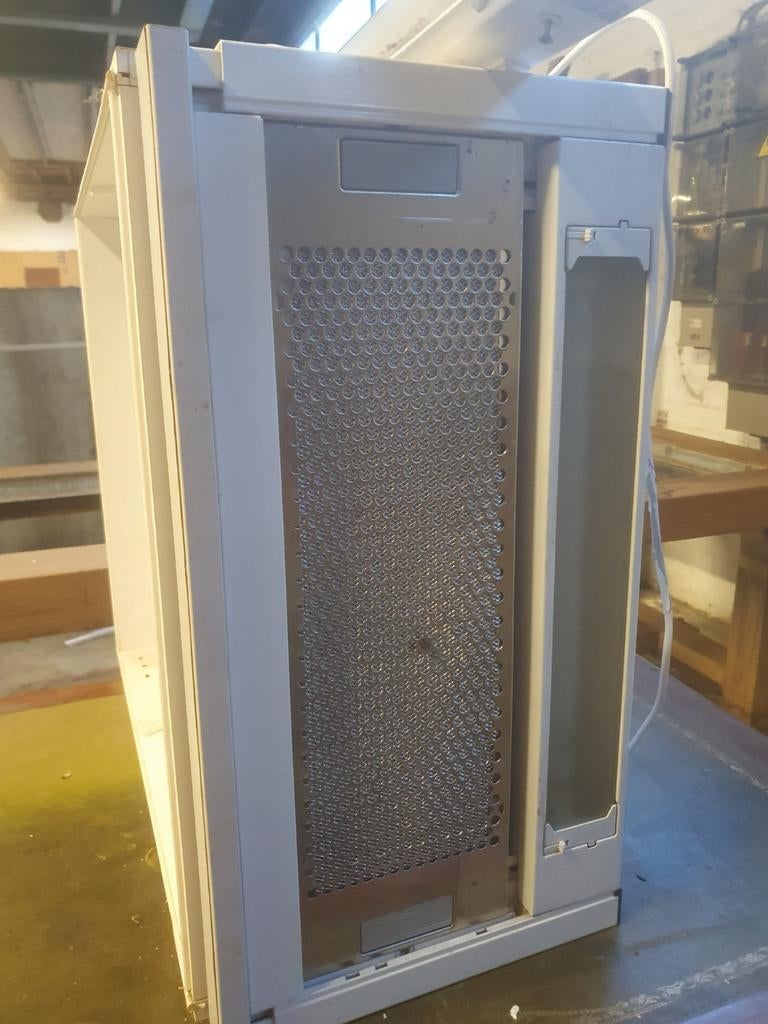 Bauknecht HHWH 60 Afzuigkap - Inbouw - Gebruikt, Ophalen, Gebruikt, Inbouw, Vlakschermkap