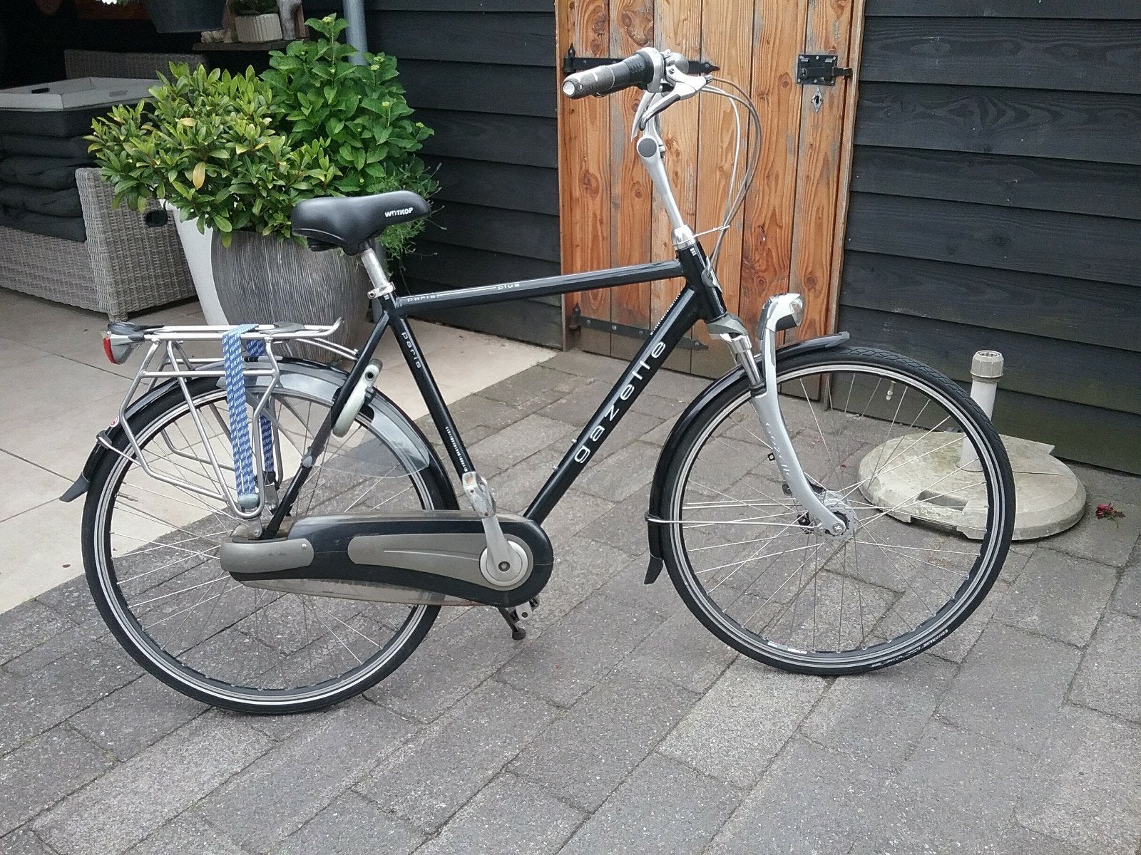 GAZELLE  -  PARIS herenfiets, Fietsen en Brommers, Ophalen, Versnellingen, Zo goed als nieuw, 57 tot 61 cm