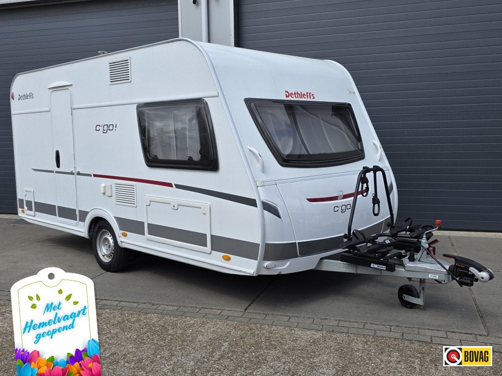 Dethleffs C'Go 430 QS incl Bovag beurt/garantie, Caravans en Kamperen, Caravans, Bedrijf, Treinzit, Schokbreker, Dethleffs