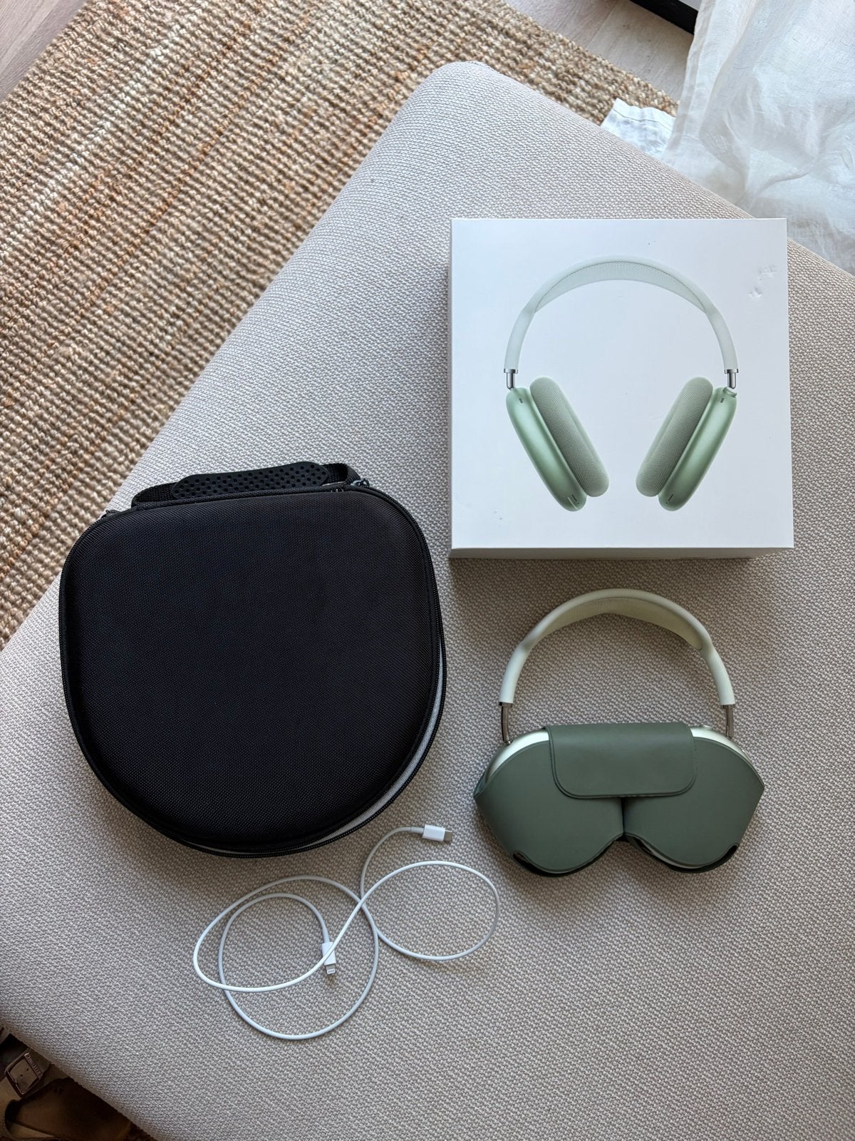 Apple AirPods Max - Groen, Audio, Tv en Foto, Koptelefoons, Ophalen, Bluetooth, Zo goed als nieuw, Groen